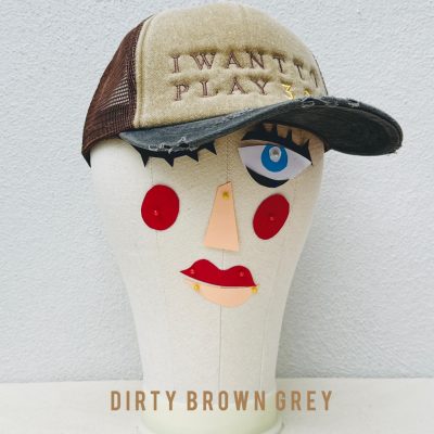 dirty brown grey